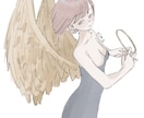 商用利用可SNS、背景、配信のイラストを描きます そのキャラにしか出せない雰囲気を引き出します。 イメージ4