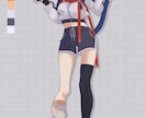 シンプルで綺麗な見応えあるイラストを描きます VTuber、IRIAM、グッズ、サムネなど、活動者向け!！ イメージ5