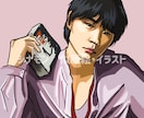 ポップな似顔絵アイコンを描きます おしゃれで魅力的な、あなただけの“映える”似顔絵。 イメージ7