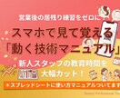QRコードがメニューや新人教育に魔法を掛けます 全動画ライブラリー化！検索機能で欲しい動画が即座に出ます イメージ1