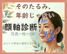 顔軸診断⭐️写真1枚で顔のたるみの原因を読みます リフトアップ前に❗️あなたの顔に刻まれた緊張の履歴を読みます イメージ1