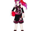 ラフ絵をSNS映えする可愛い完成イラストにします 綺麗な線・高解像度・印刷対応で納品します イメージ9