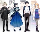 TRPG・配信・グッズで使える立ち絵を描きます オリジナルキャラクターの立ち絵を作成させていただきます。 イメージ4
