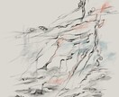 抽象的なアート作品品を作ります デジタルでも、キャンパスでも選べます。 イメージ2