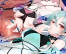 商用利用◎一枚絵を描きます SNS用、歌ってみたイラスト等におすすめです イメージ3
