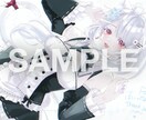 キラキラでかわいい！キャラクターイラスト制作します アイコンや壁紙にも！オンリーワンのイラスト描きます イメージ3