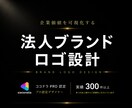 企業価値を高めるミニマルなブランドロゴを設計します 修正無制限｜著作権譲渡｜実績300件以上｜キャンセル保証 イメージ1