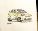 愛車の似顔絵描きます あなたの愛車の似顔絵描きます！アルバムやインテリアに！ イメージ9