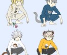 やさぐれたハロウィン衣装のあなたを描きます やさぐれイラストのハロウィンの着せかえが出ました！ イメージ9