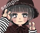 可愛い女の子のアイコンお描きします サンプルのようなイラストです。SNSのアイコンにどうぞ！ イメージ6