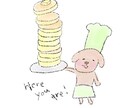イラスト描きます あなたも見てる方も癒されるふんわりキャラを提供します。 イメージ2