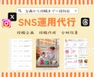企画から投稿まで一括対応します 企画編集分析含む8投稿分〜お引き受けします イメージ1
