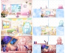 背景イラスト制作いたします VTuber/ゲーム/IRIAMなどの背景にぴったり！ イメージ6