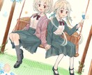 用途に合わせた1枚絵の作成いたします 目に止まるようなイラストの作成を目指します！ イメージ4
