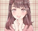 SNSアイコン/似顔絵アイコン描きます 可愛い女の子が得意です♪SNSで目を引くあなただけのイラスト イメージ7