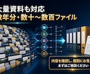大量のメモ・PDFを使える資料に整理します バラバラな情報を、ひと目で伝わる資料へ整えます イメージ4