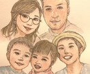 水彩絵具で優しいタッチの似顔絵お描きします 東京都内で活動中のプロのイラストレーターです。 イメージ7