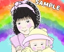 お子様の似顔絵を作成します キラキラでPOPな似顔絵、真心込めて作ります☆ イメージ8