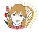 ポップ似顔絵アイコン　SNSに使える！作成します あなたの魅力をギュッと凝縮した一枚を作ります！ イメージ6