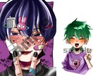 用途に沿ったイラストお描きします 1枚絵、ミニキャラ、アイコンなど様々なイラストをお描きします イメージ2
