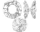 先着5件10%オフ☆メカ乗物系イラスト描きます ロボット、乗り物、建造物等のメカ系のイラストを制作します。 イメージ7