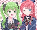 アイコンイラスト描きます アニメ・可愛い・萌え系・美少女イラストが得意です♪ イメージ3
