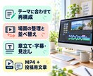 指定テーマで切り抜きまとめ動画を制作します 離れた場面をテーマで再構成｜章立て・投稿文付き イメージ2