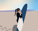 写真からフラットデザインに【イラスト作成】します お気に入りの写真がイラストに！商用可！ イメージ7