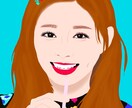 お写真そのまま可愛く美しく似顔絵描きます ネットプリント・アルバム・プレゼント・SNSにも♡ʾʾ イメージ8