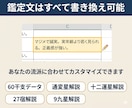 5占術統合の自動鑑定Excelツールを提供します 四柱推命・宿曜・九星・西洋占星術・紫微斗数を1つのExcel イメージ9
