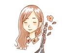 似顔絵やアイコンを承ります ふわふわかわいい雰囲気で描きます！絵柄を変えることもできます イメージ3
