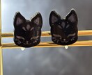 狐のイヤリング、ピアスお作りします 白狐か黒狐のイヤリング、ピアスはいかがでしょうか？ イメージ5