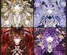 美しい✨ステンドグラスのような絵を描きます あなたの世界観をギュッと1枚のステンドグラスにします✨ イメージ1