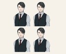 アイコン、立ち絵などで【オリキャラ】描きます オリキャラアイコン描きます。TRPGなどで使用可能です！ イメージ4