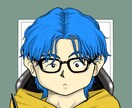 POPで目を引くアイコンお描きします マンガのような手描きイラストをアイコンにしてみませんか？ イメージ3