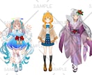 かわいい・かっこいい立ち絵を制作します オリジナル立ち絵を心を込めて制作いたします！ イメージ6
