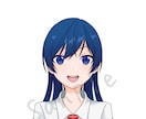 イラスト描きます TwitterやLINE等のアイコン画像が欲しい方へ イメージ1