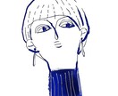 アンニュイでお洒落なSNSアイコン描きます ペン画調のお洒落なSNSアイコン　お好きなものを描きます！ イメージ2