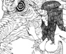 奇妙な女性描きます テーマに沿ったイラストを描かせていただきます。 イメージ1