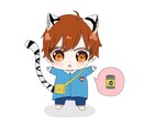 ミニキャラかきます 1000円でミニキャラかきます。最速で当日完成です イメージ2