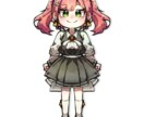 格安でミニキャラをお描きます 【表情差分あり／LINEスタンプにも！】 イメージ2