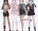 残り2名様限定！立ち絵、制作いたします あなただけの「かわいい」「かっこいい」を叶えます！ イメージ5