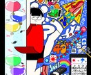 世界観あるイラスト描きます 目を引くイラストで人の目をひっぱります！！ イメージ6
