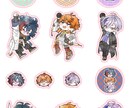 かわいいちびキャラを制作いたします どんなキャラクターもゆるふわちびキャラに。任せてください！ イメージ5