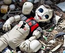 廃棄されたロボットをCG写真で創造しています ゴミ捨て場に廃棄された可哀想なロボットたちのCG写真 イメージ6