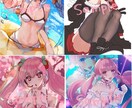 かわいい女の子イラスト描きます VTuberさんや自分だけのかわいいイラストが欲しい方へ！！ イメージ2