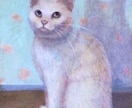 猫の肖像画、空想画などを油絵で描きます お家に愛する猫ちゃんの絵画を飾りませんか？ イメージ8