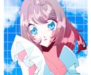 グッズやサムネに映えるバストアップイラスト描きます CDのジャケットや動画サムネイルなどにいかがですか？ イメージ7