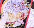 アナログで女の子(かわいい男の子)を描きます 水彩からコピック、アクリル、ペン画まで！ イメージ4