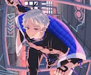 イラスト制作します SNSアイコン、動画用サムネイル、立ち絵など イメージ8